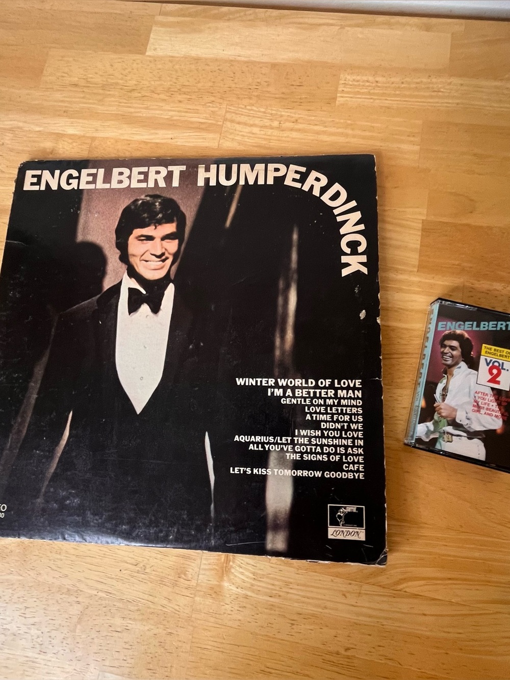 Engelbert Humperdinck Vinyl Record & Cassette